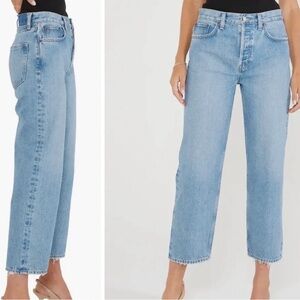 Etica Light Blue Straight Leg Jeans